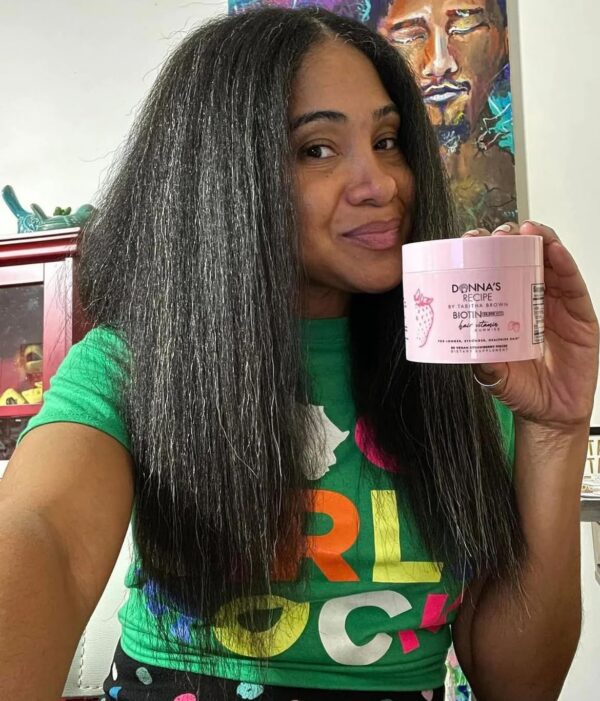 Gomitas sabor fresa vitamina cabello biotina veganas