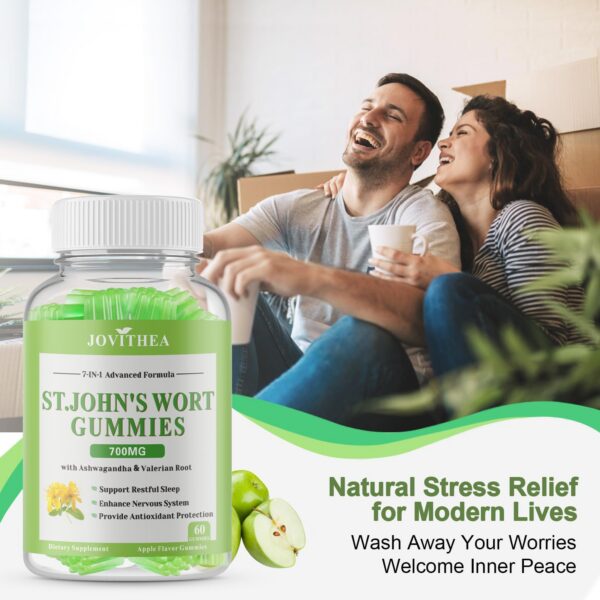 Gomitas con sabor a manzana para un consumo fácil