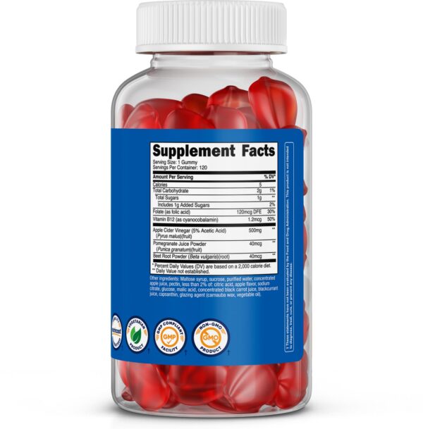 Gomitas sabor manzana sin jarabe maiz Nutricost