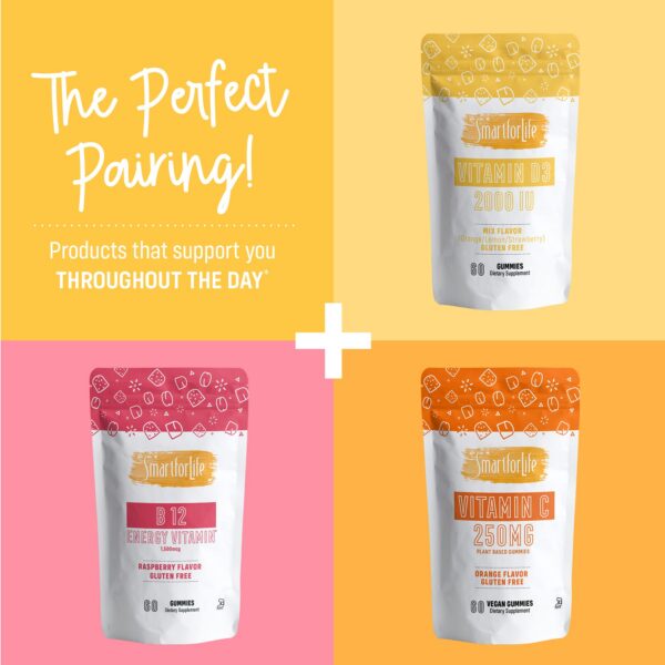 Gomitas de sabor naranja y fresa