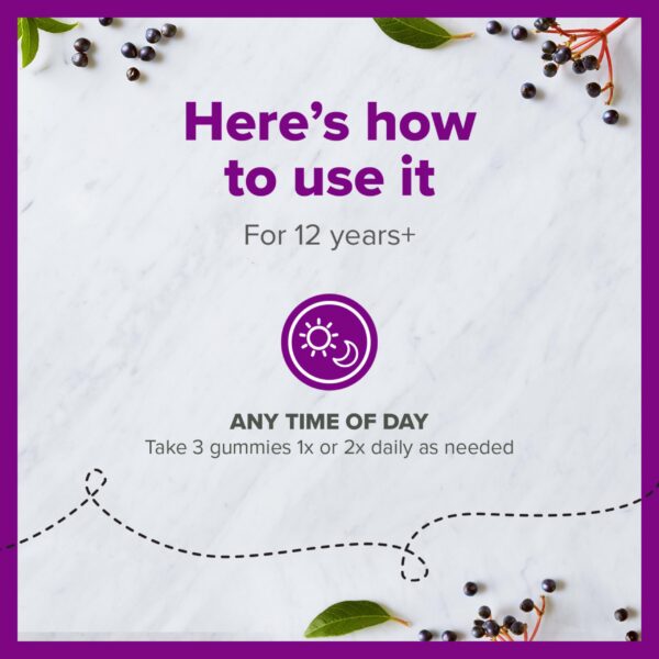 Gomitas seguras y efectivas para adultos y niños mayores de 12 años