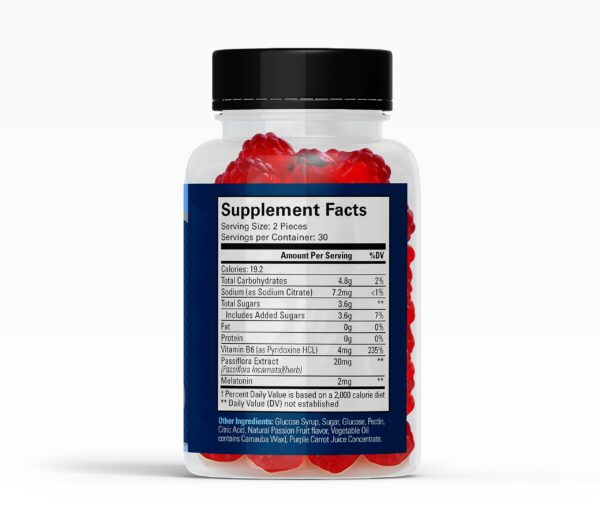 Gomitas sin adicción para noches de sueño reparador