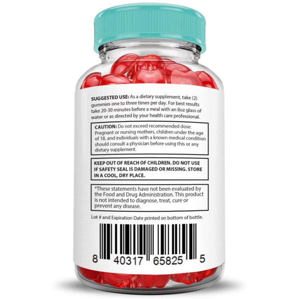 Version 1.0.0 Gomitas sin gluten Ketosophy Keto ACV con base de pectina