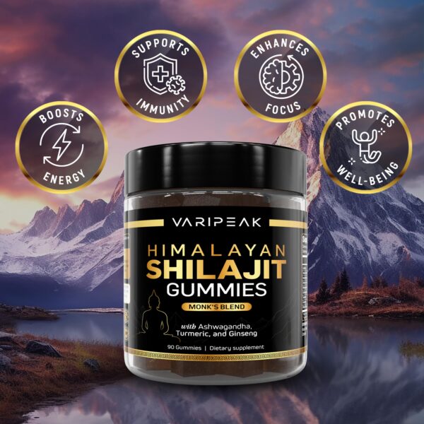 Gomitas Varipeak sin azúcar, veganas, no transgénicas