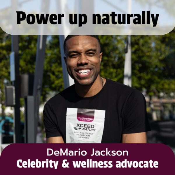 Gomitas veganas de hongos para la salud cerebral y energía