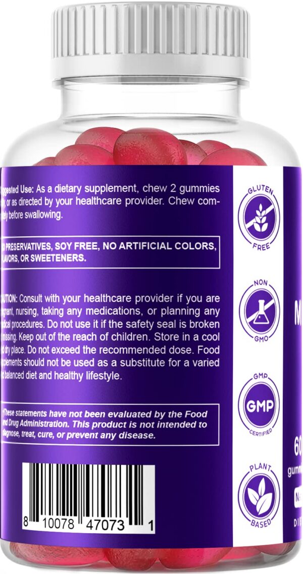 Gomitas veganas de melatonina Vitamatic para adultos y niños