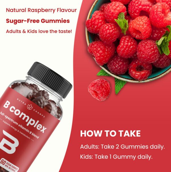 Version 1.0.0 Gomitas veganas NutraChamps Vitaminas B saludables