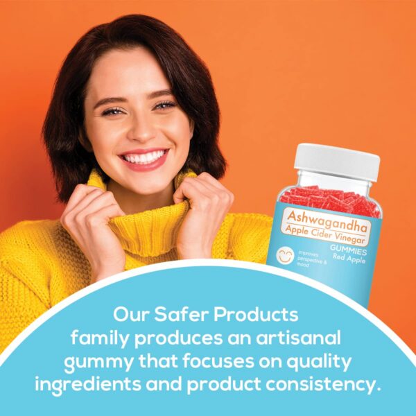 Gomitas veganas Safer Products sin gluten ni gelatina