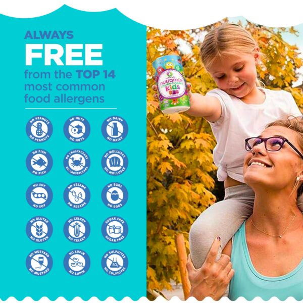 Gomitas de vitamina C y B12 Nutracelle Nutramin para niños