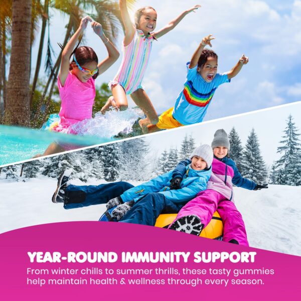 Gomitas vitaminadas con zinc y vitamina C para booster inmunológico