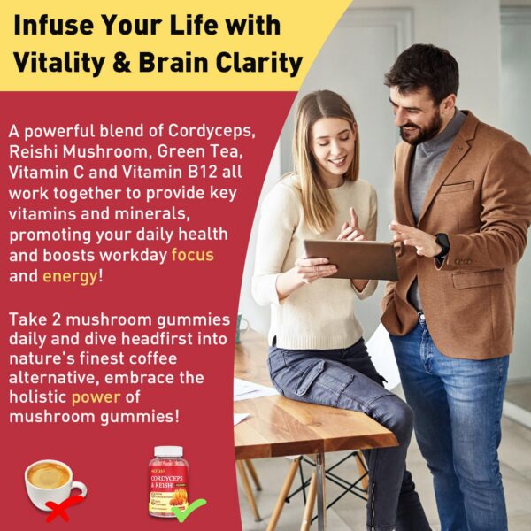 Gomitas saludables con vitaminas para memoria y descanso