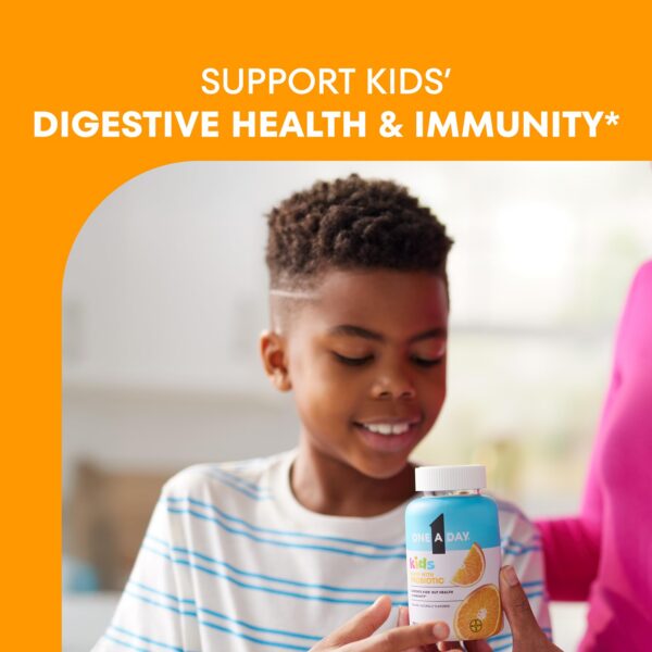 Version 1.0.0 Gomitas vitaminas y probiótico One A Day niños sabor naranja