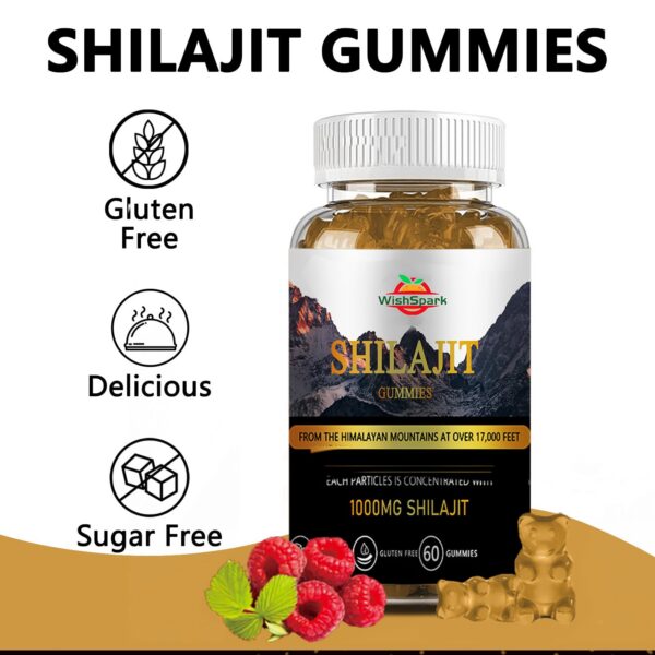 Gomitas WISHSPARK vitaminas y minerales traza Shilajit