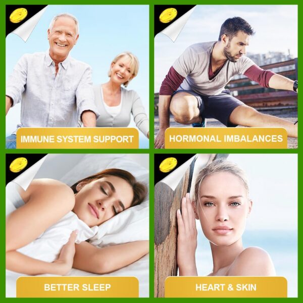 Frasco con cápsulas y etiqueta