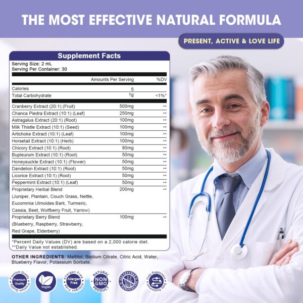 Gotas efecto detox para riñones y hígado GREENPEOPLE