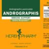 Flujo gotas extracto Herb Pharm Andrographis