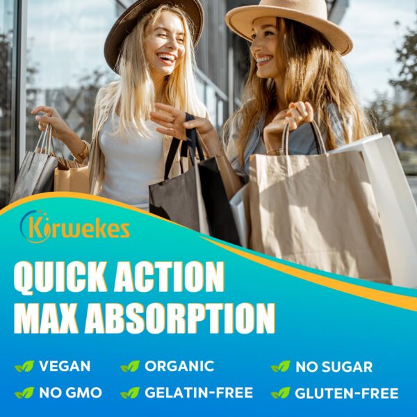 Gotas Kirwekes sabor limón para energía y bienestar general