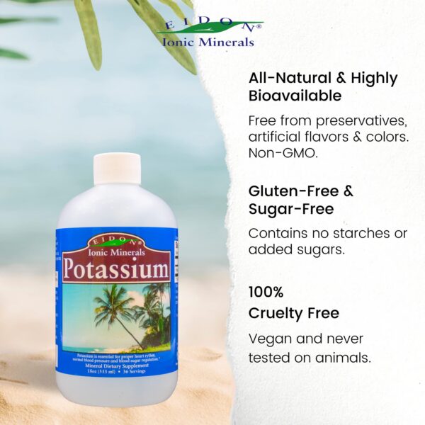 Version 1.0.0 Gotas líquidas minerales potasio para equilibrio ácido-alcalino