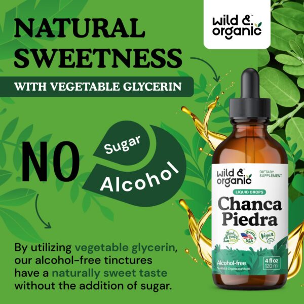 Gotas naturales para limpieza de vegiga y apoyo renal Wild Organic