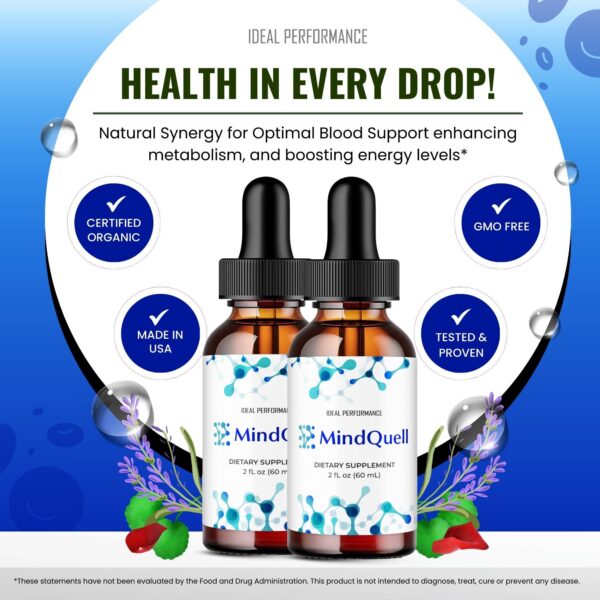 Gotas naturales Mind Quell máxima potencia saludable