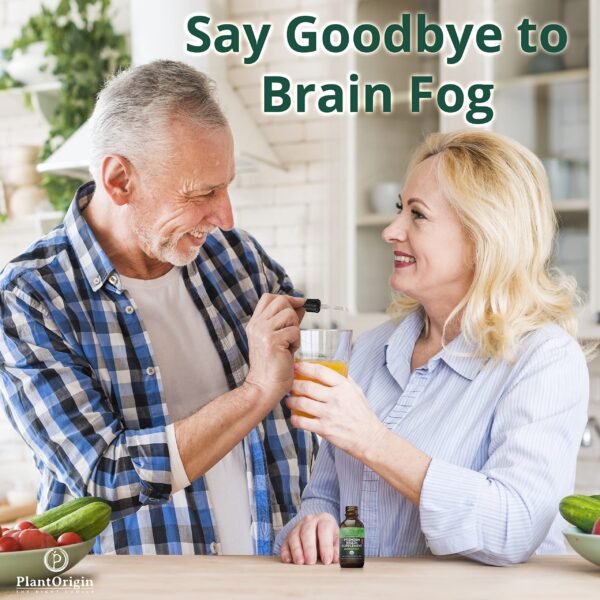 Gotas nootrópicas PLANTORIGIN ingredientes orgánicos
