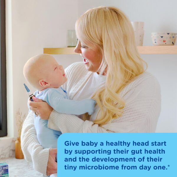 Gotas probióticas seguras para bebés Mommy's Bliss con vitamina d