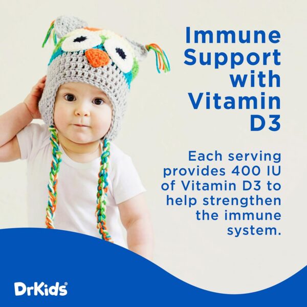 Gotas probióticas vitamina D3 DrKids libre de alérgenos