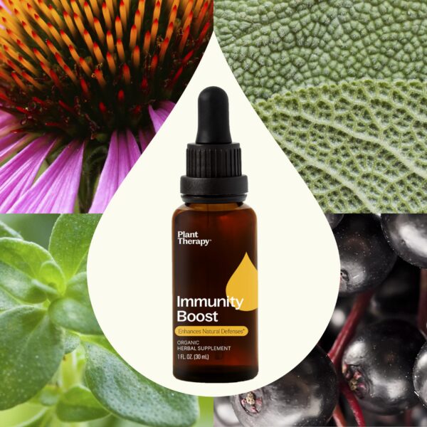 Version 1.0.0 Gotas tintura para sistema inmunológico Plant Therapy orgánica
