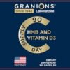 Granions suplemento vitamina d3 hmb caja de empaque