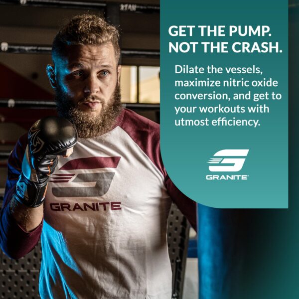 Caja del pre-entrenamiento Granite Vaso Blast