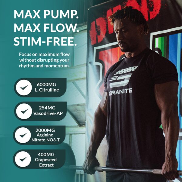 Tapa y logotipo de Granite Vaso Blast