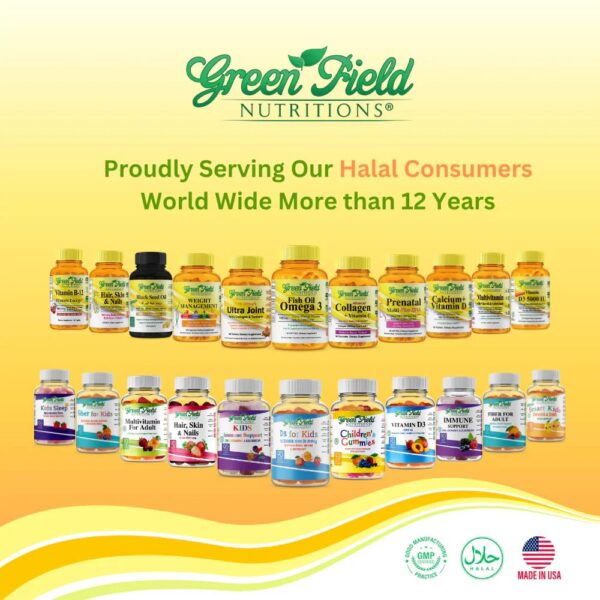 GREEN FIELD NUTRITIONS Hoja de datos