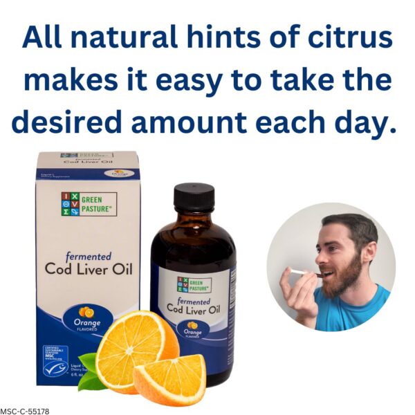 Caja de Green Pasture Cod Liver Oil Fermentado