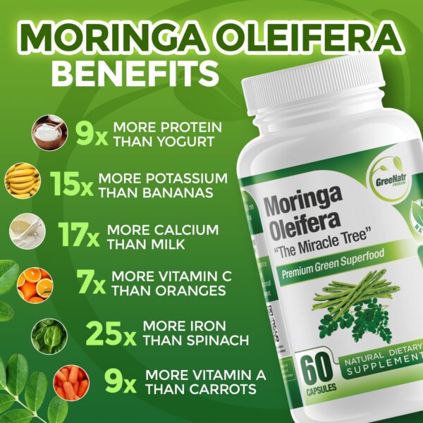 Ingredientes naturales GreeNatr para memoria y bienestar general