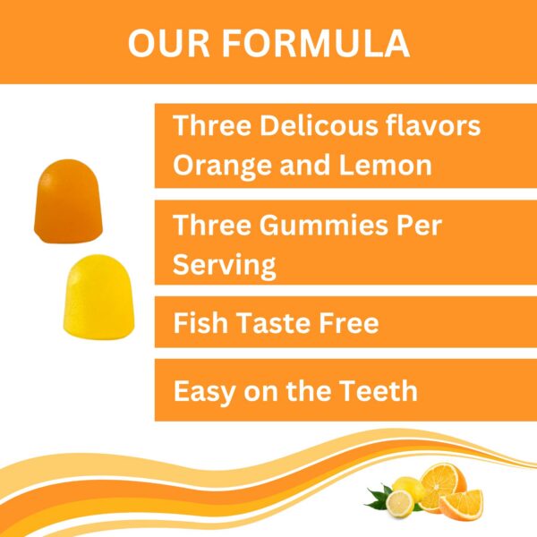 Detalle de ingredientes: DHA y vitamina C