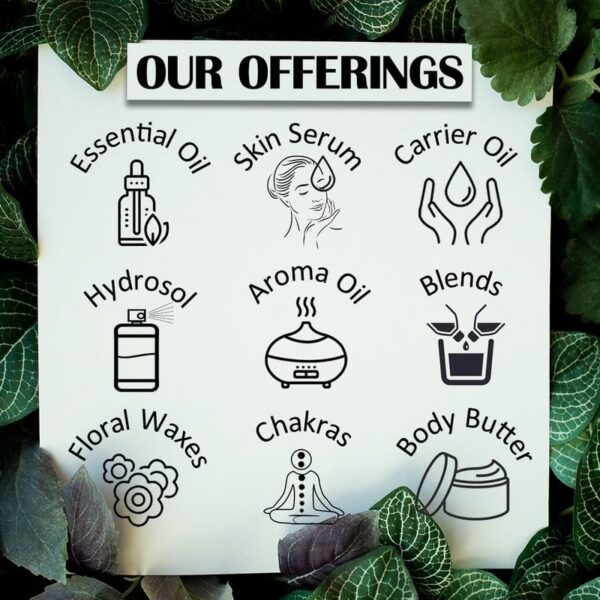 Frasco de aceite en fondo neutro