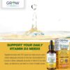 Información del producto Grow Vitamin D3