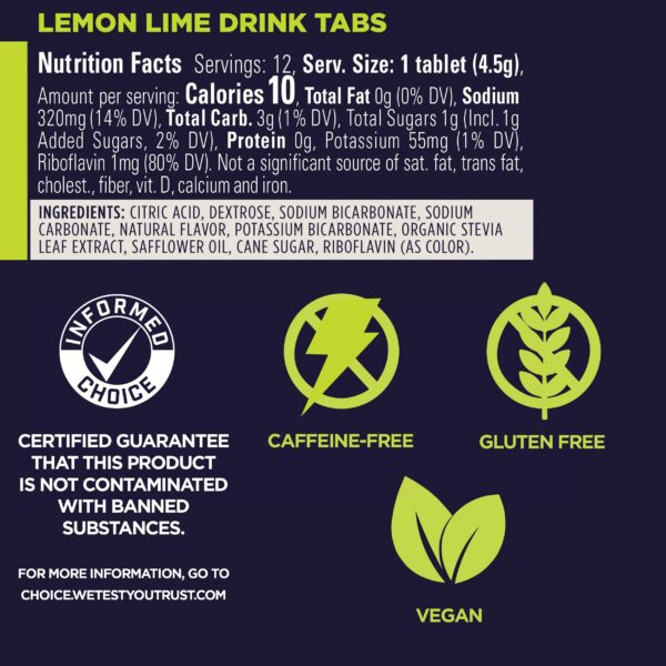 Sabor Lemon Lime de GU Hydration