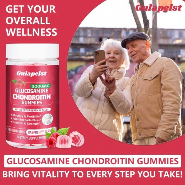 Gulapelst gomitas glucosamina y condroitina - caja