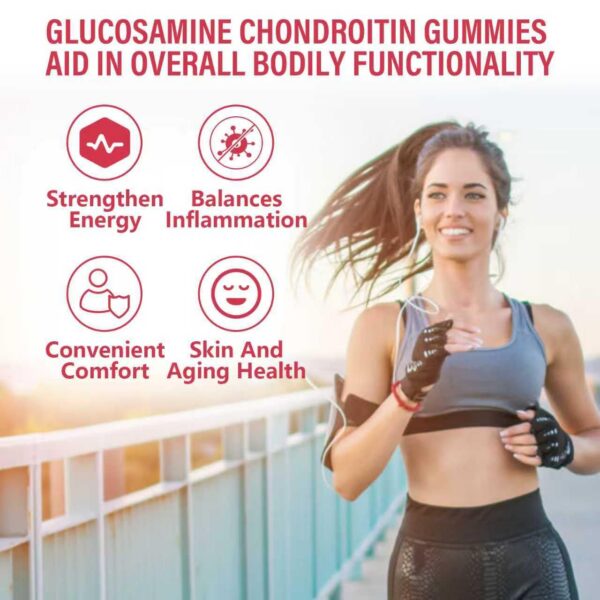 Gulapelst gomitas glucosamina y condroitina - valor nutricional