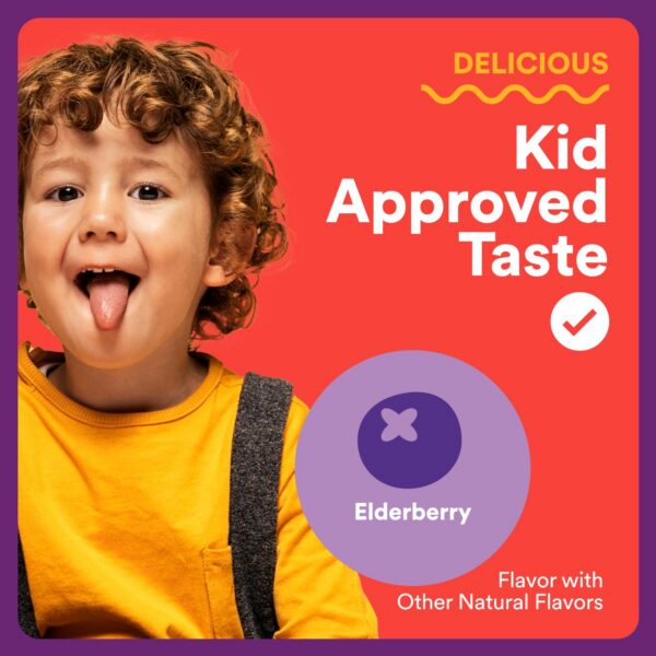 Gummies para niños con extracto clínico de saúco premium