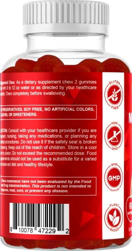 Gummies sabor cereza Vitamatic B12 para energía y nervios