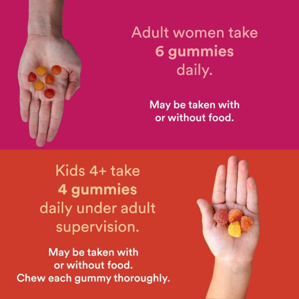 Version 1.0.0 Gummies SmartyPants con omega 3 y multivitaminas para niños