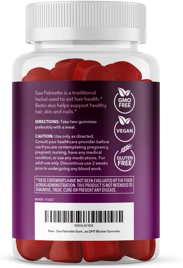 Gummies veganas para pelo y piel HAVASU NUTRITION 60 unidades