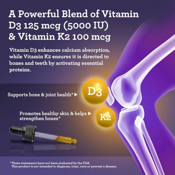 Detalle de la etiqueta con D3 y K2