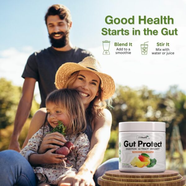 gut protect greens polvo con enzimas digestivas y fibra saludable