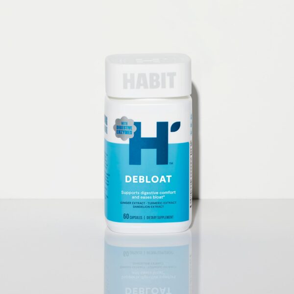 Detalle de cápsulas y etiqueta