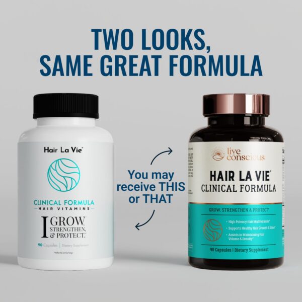 Etiqueta nutricional Hair La Vie