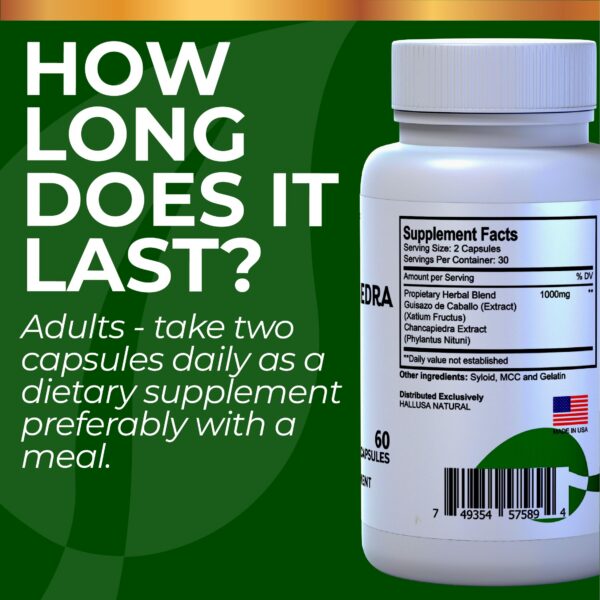 Hallusa Natural Chancapiedra Rompepiedras