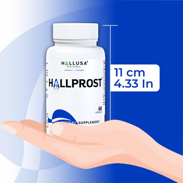 HALLPROST suplemento all-natural para próstata